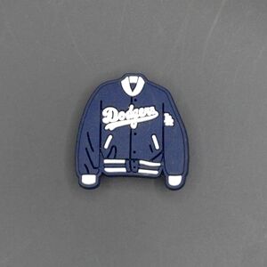 (5/$15) Los Angeles Dodgers Jacket Croc Charm